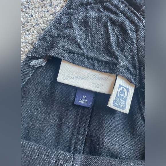 Universal Thread Black Denim Dress - Picture 4 of 4